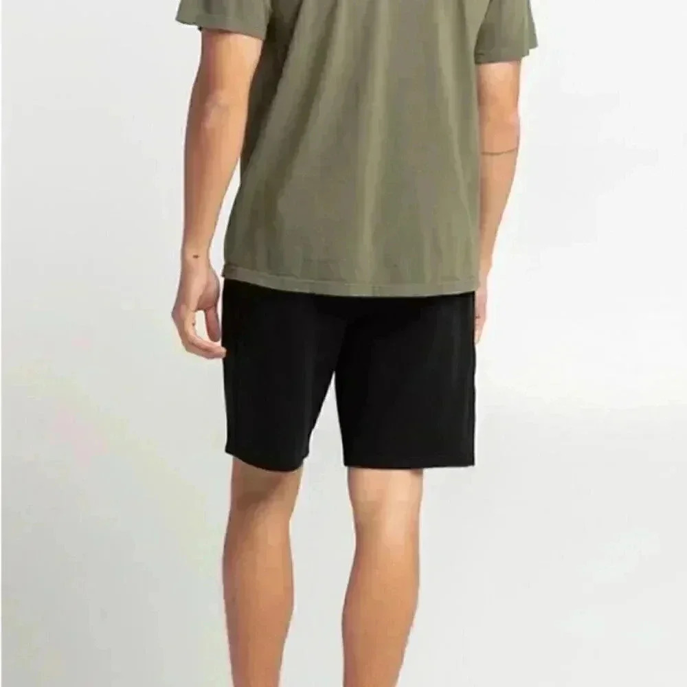 RSQ Mens Black Sweat Shorts M - Picture 2 of 4